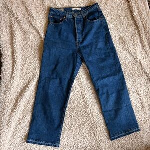 Levi’s Ribcage Straight Ankle jeans
